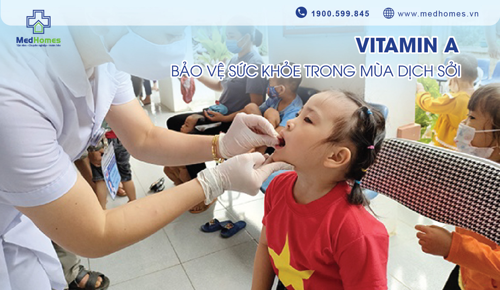 Ý nghĩa & vai trò Vitamin A đối với bệnh sởi 