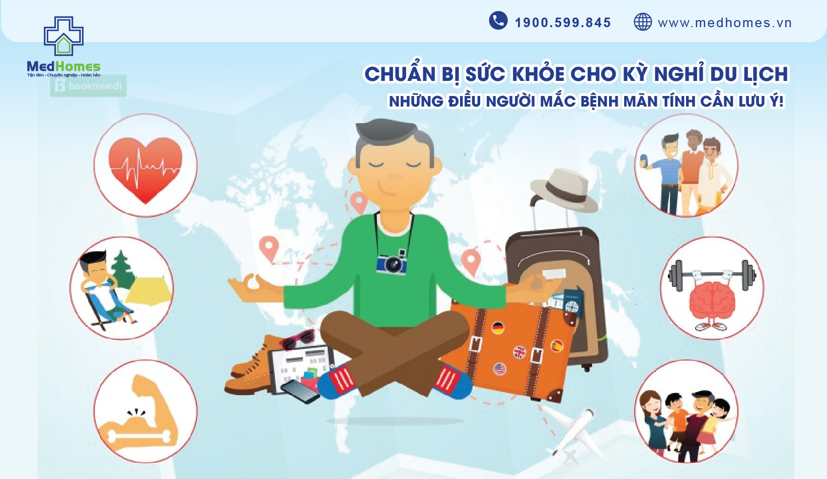 Những Vấn Đề Về Sức Khỏe Cần Lưu Ý Trong Kỳ Nghỉ Du Lịch Với Những Người Mắc Bệnh Mãn Tính