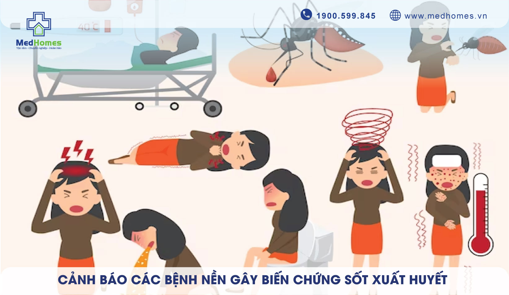 Cảnh Báo Các Bệnh Nền Gây Biến Chứng Sốt Xuất Huyết