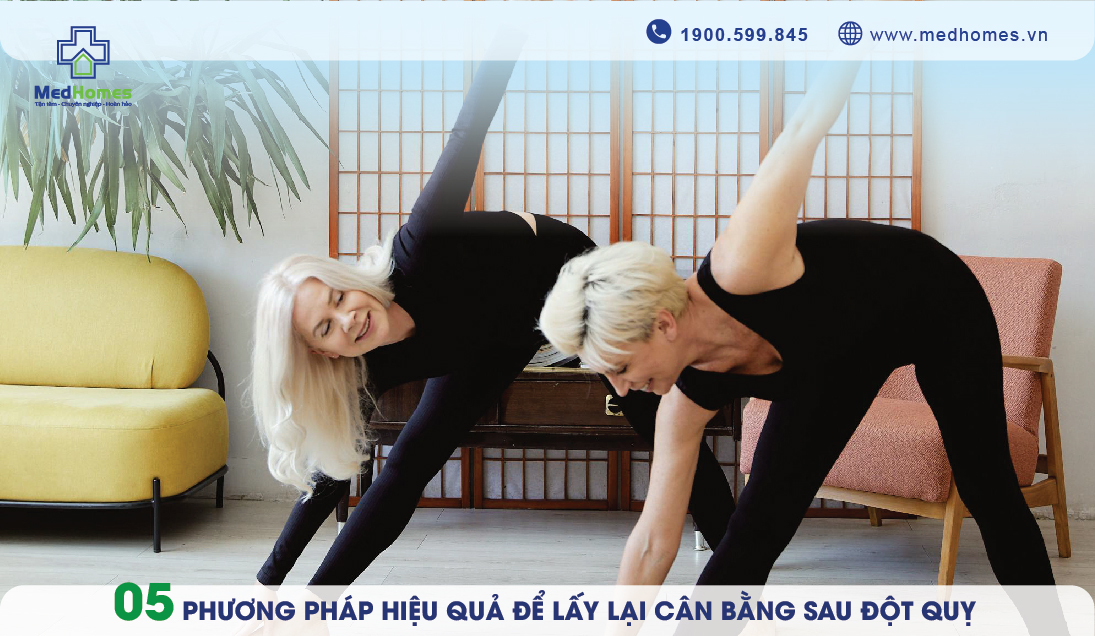 5 Phương Pháp Hiệu Quả Để Lấy Lại Cân Bằng Sau Đột Quỵ