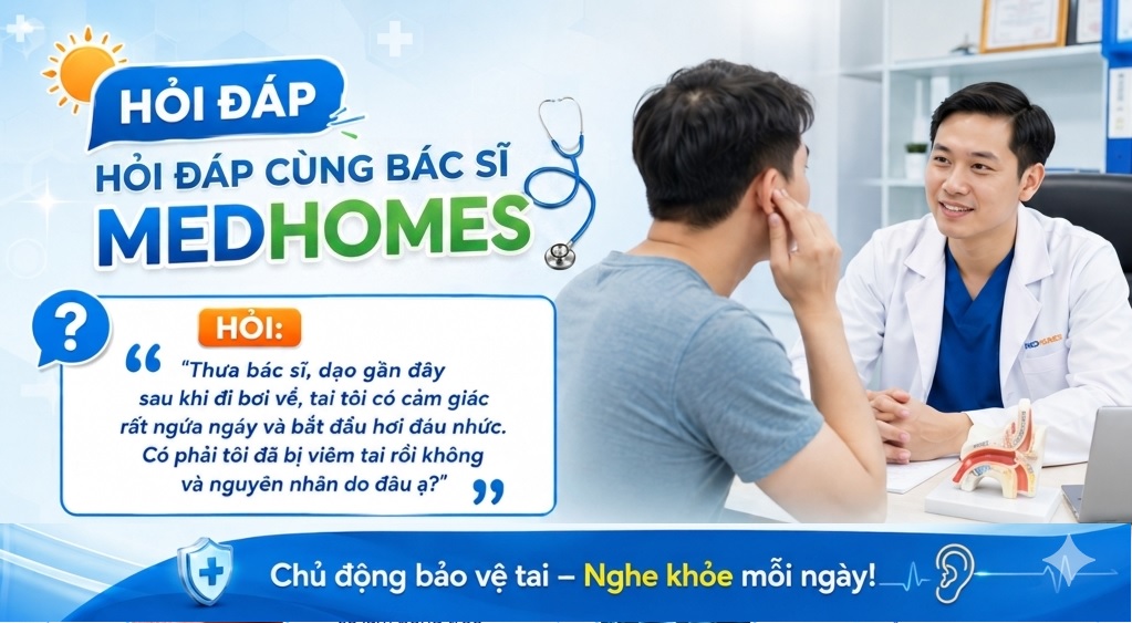 Tình trạng Viêm tai ngoài - 