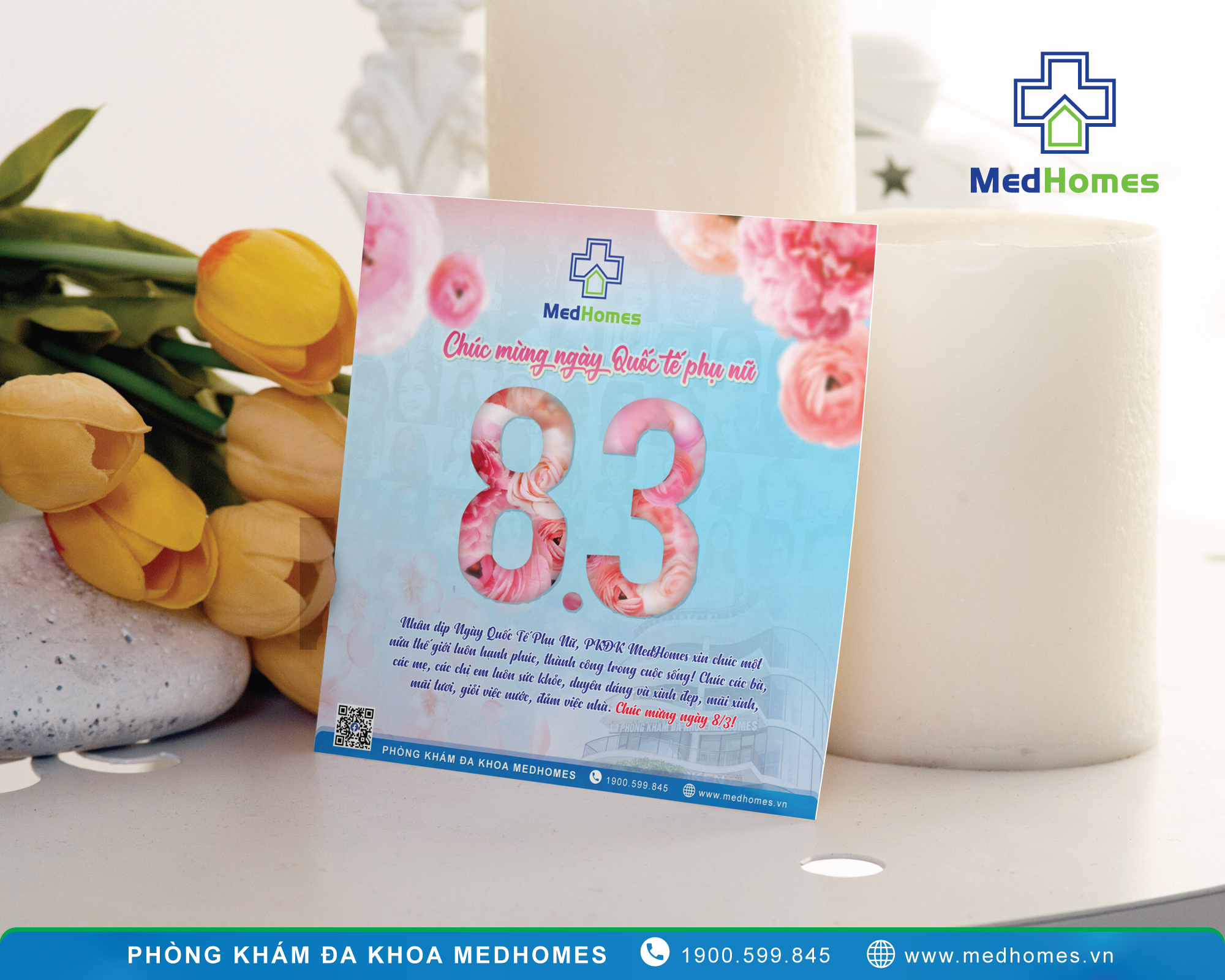 Phòng khám Đa khoa MedHomes chúc mừng ngày Quốc tế Phụ nữ