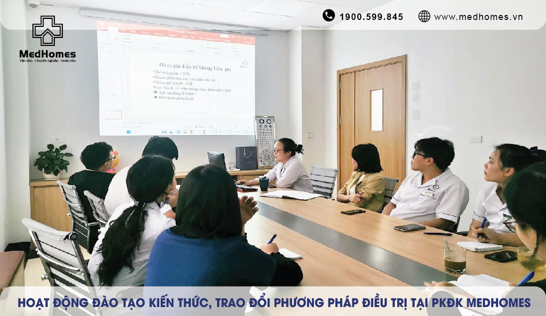 Chương Trình Thảo Luận Y Tế Tại Phòng khám Đa khoa Medhomes: Kỹ Thuật Điều Trị Nang Tuyến Giáp Bằng Cồn Tuyệt Đối 