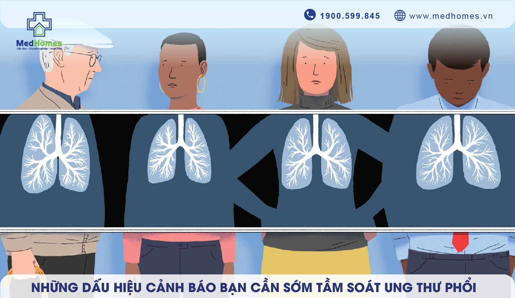 NHỮNG DẤU HIỆU CẢNH BÁO BẠN CẦN SỚM TẦM SOÁT UNG THƯ PHỔI