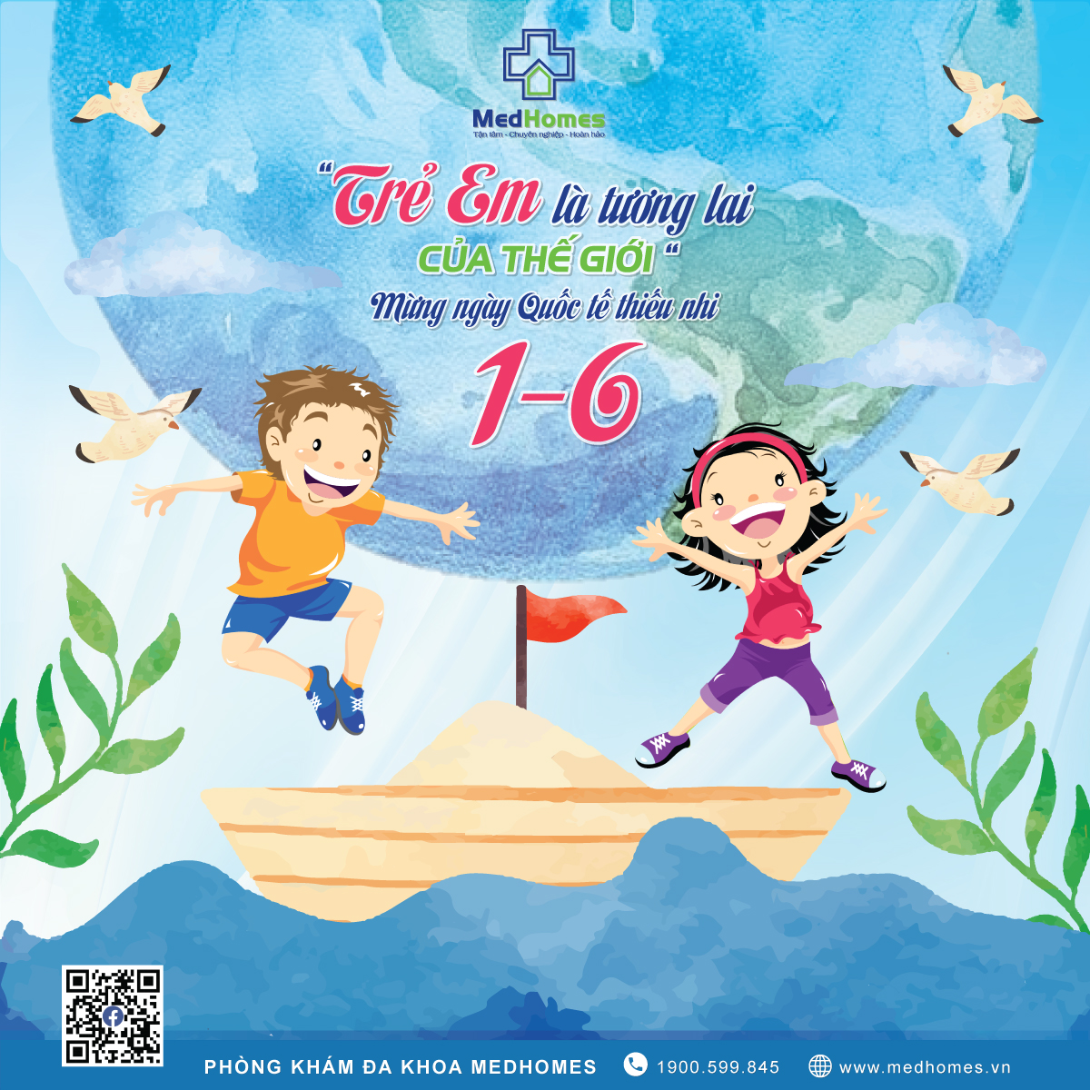 Mừng ngày Quốc tế Thiếu Nhi 1-6 