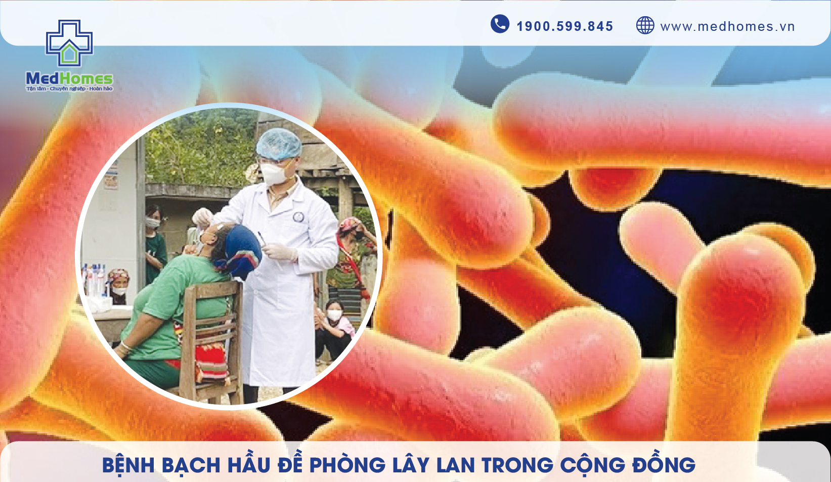 BỆNH BẠCH HẦU ĐỀ PHÒNG LÂY LAN TRONG CỘNG ĐỒNG