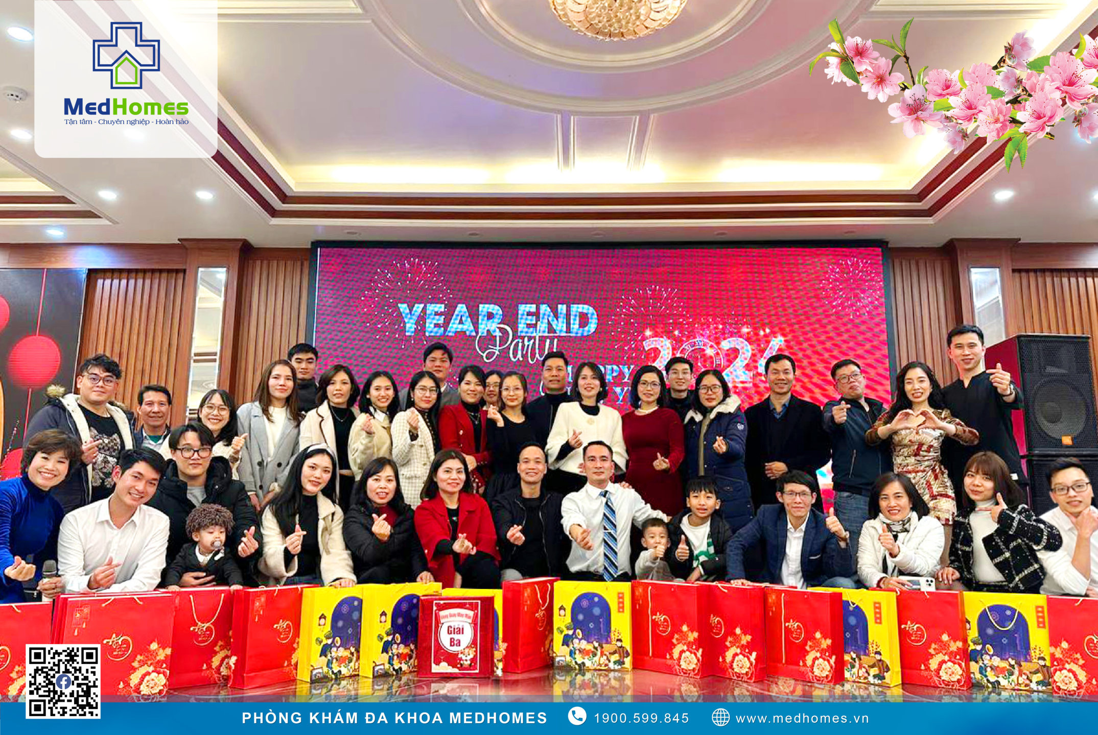 Tiệc Tất Niên & Chào Đón Năm Mới  2024 tại MedHomes