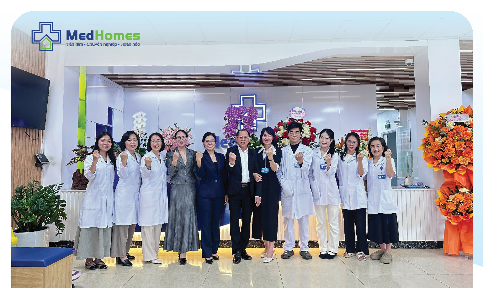  MEDHOMES VINH DỰ ĐÓN TIẾP ĐẠI DIỆN BẢO HIỂM XÃ HỘI THÀNH PHỐ NHÂN NGÀY THẦY THUỐC VIỆT NAM 27/2
