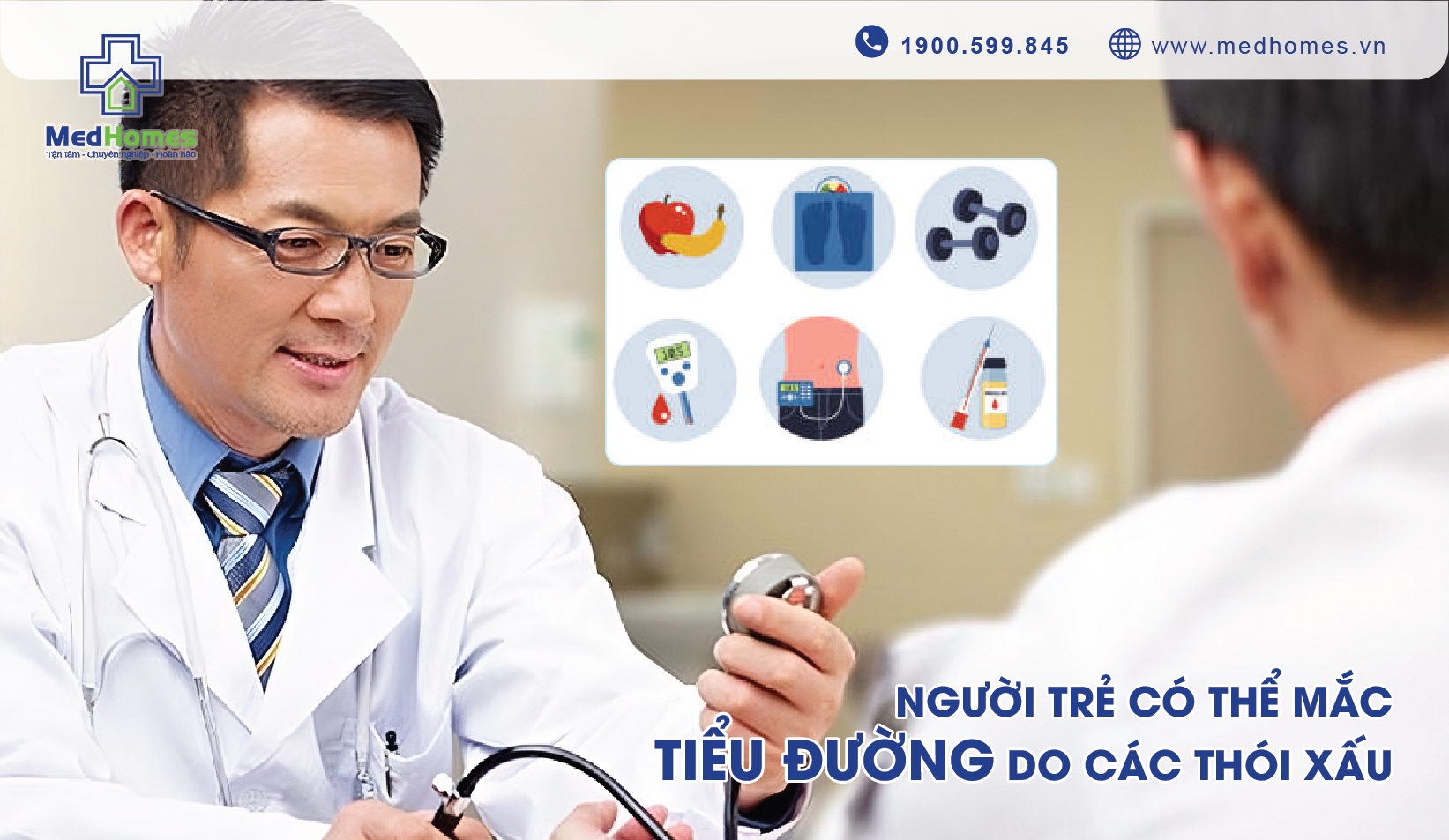 NGƯỜI TRẺ CÓ THỂ MẮC TIỂU ĐƯỜNG DO CÁC THÓI QUEN XẤU