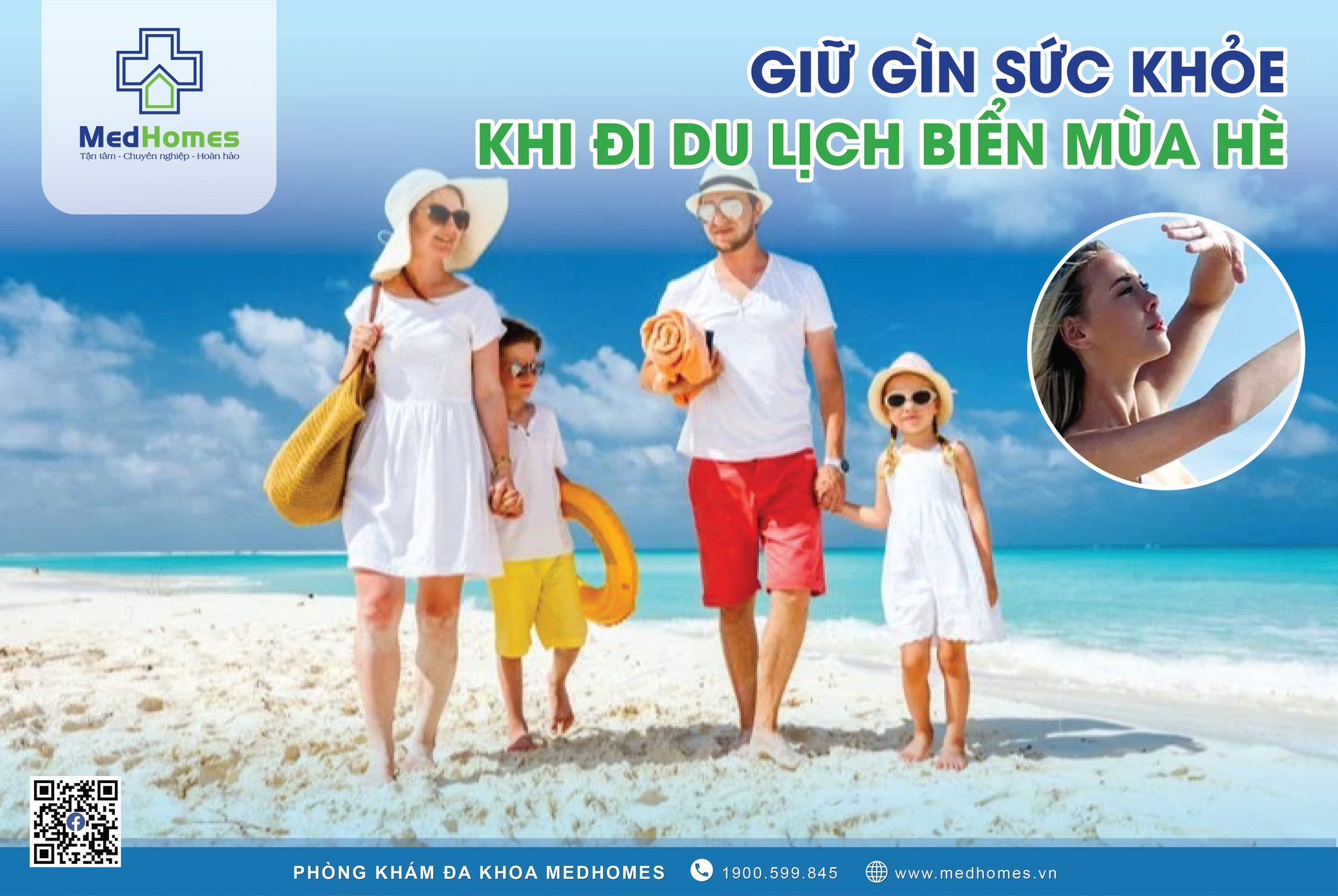 Giữ Gìn Sức Khỏe Khi Đi Du Lịch Biển Mùa Hè