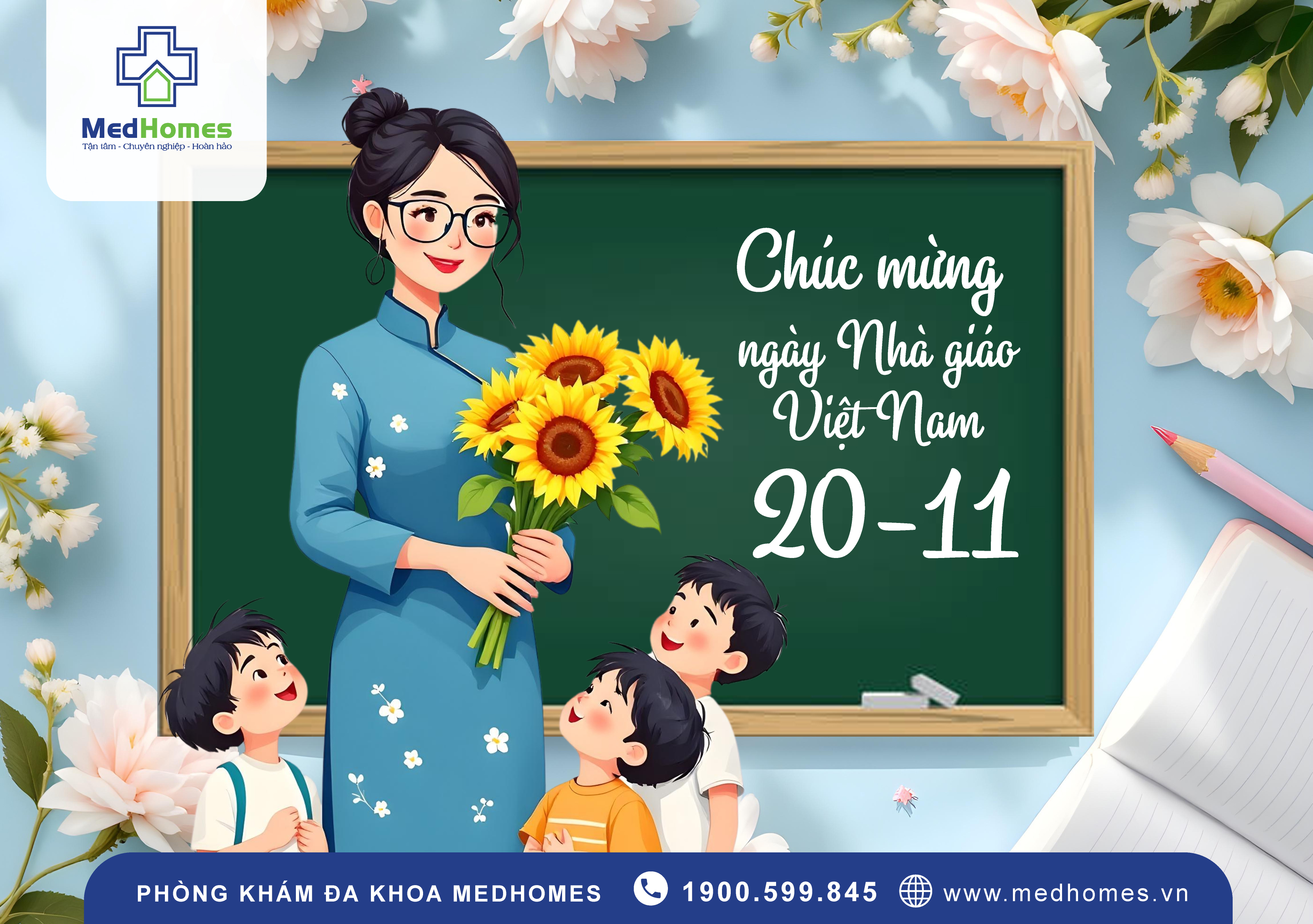 20-11: TÔN VINH NGƯỜI THẦY – LAN TỎA TRI ÂN