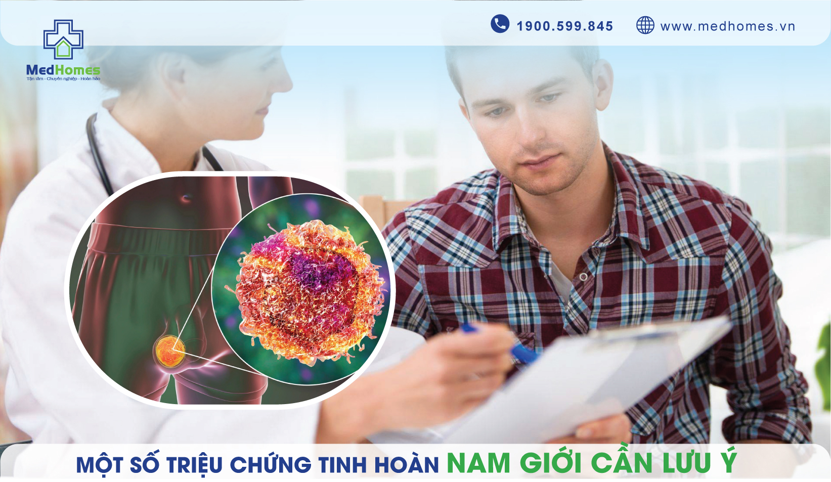 Một Số Triệu Chứng Tinh Hoàn Nam Giới Cần Lưu Ý